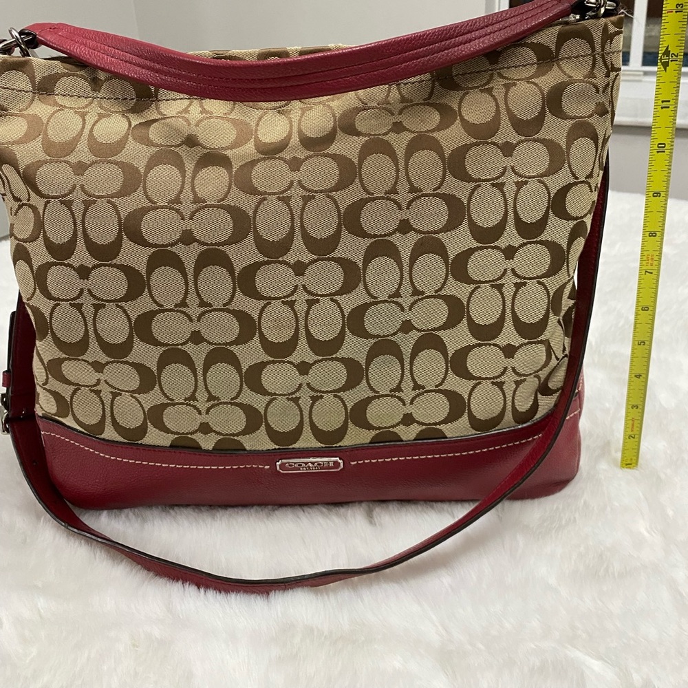 Couch Red Straps Tote